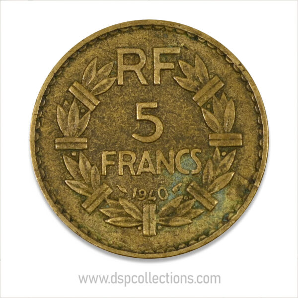 monnaie de 5 francs 0731