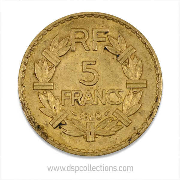 monnaie de 5 francs 0733