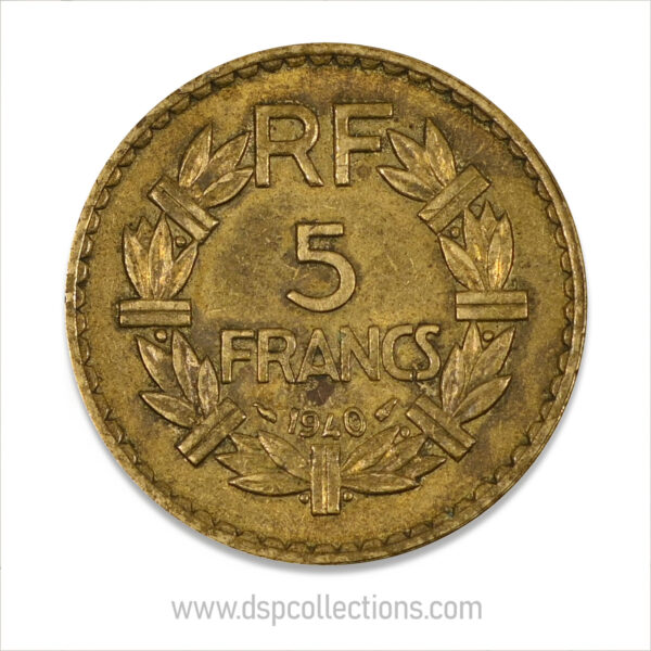 monnaie de 5 francs 0737
