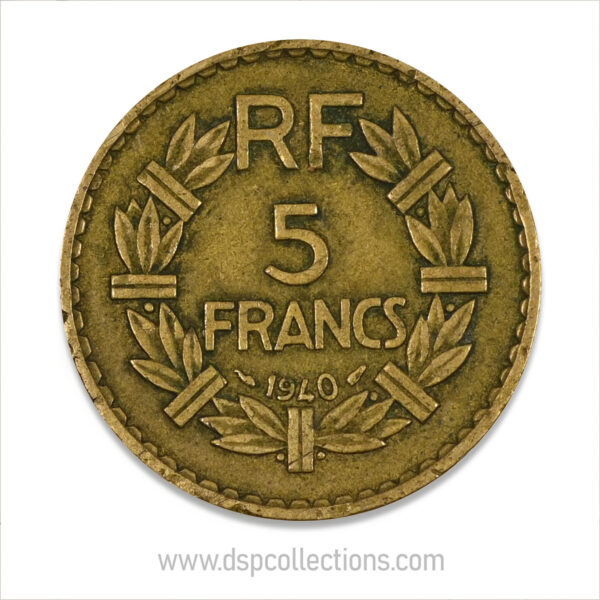 monnaie de 5 francs 0739