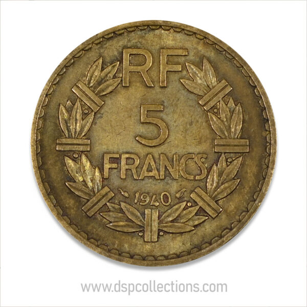 monnaie de 5 francs 0741