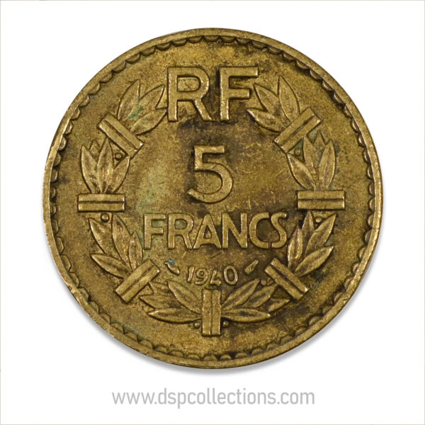 monnaie de 5 francs 0751