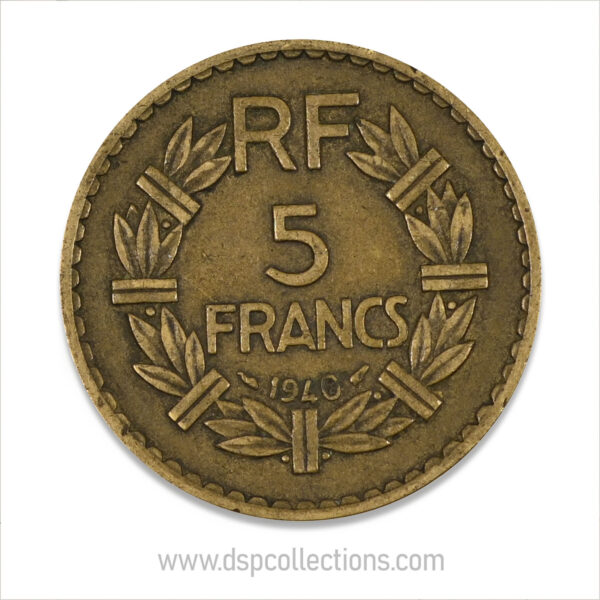 monnaie de 5 francs 0775