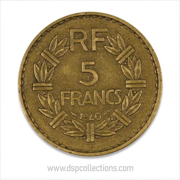 monnaie de 5 francs 0777