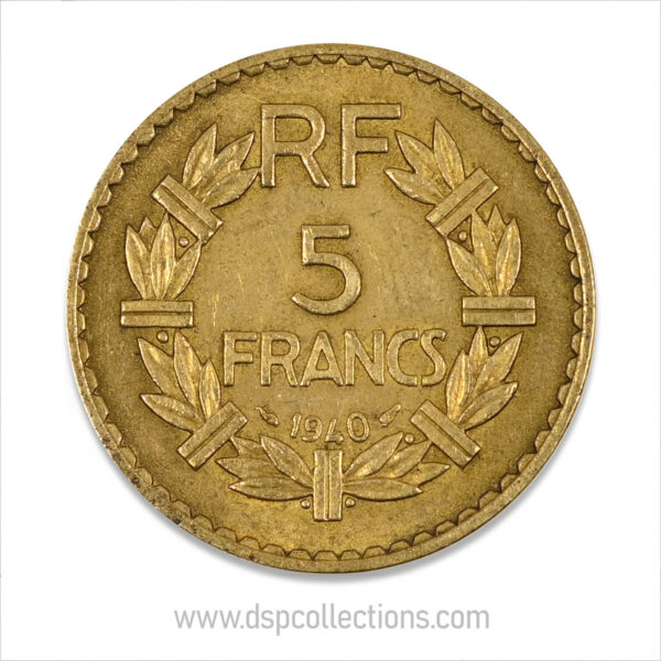 monnaie de 5 francs 0895