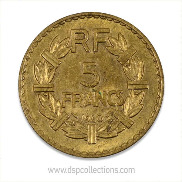 monnaie de 5 francs 0907