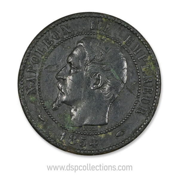 0001 10 centimes napoleon III
