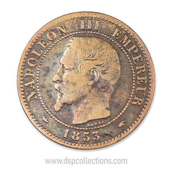 0001 2 centimes napoleon III