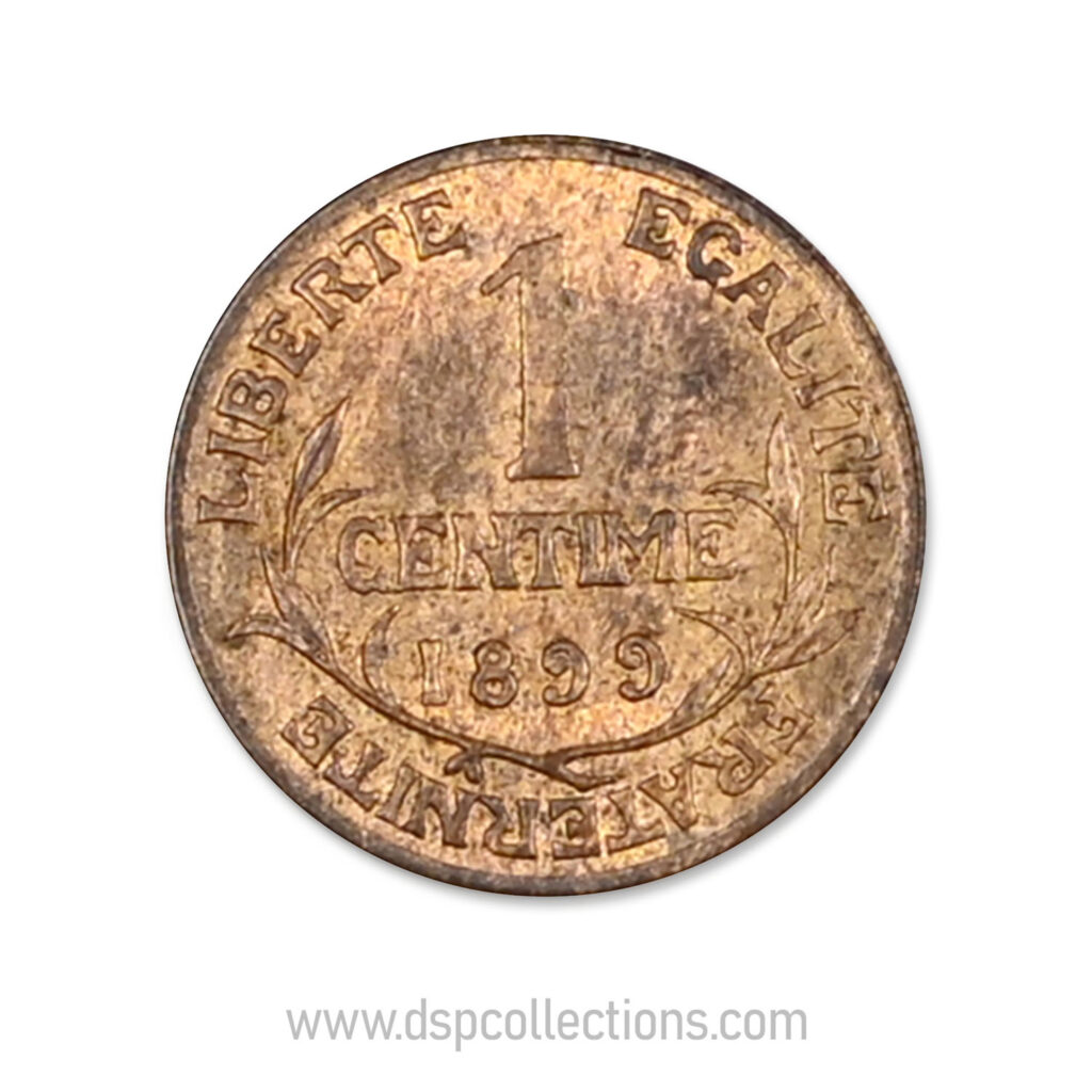 FRANCE, pièce de 1 Centime Daniel Dupuis 1899