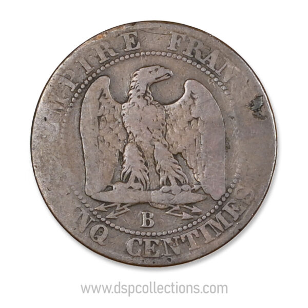 0006 5 centimes napoleon III