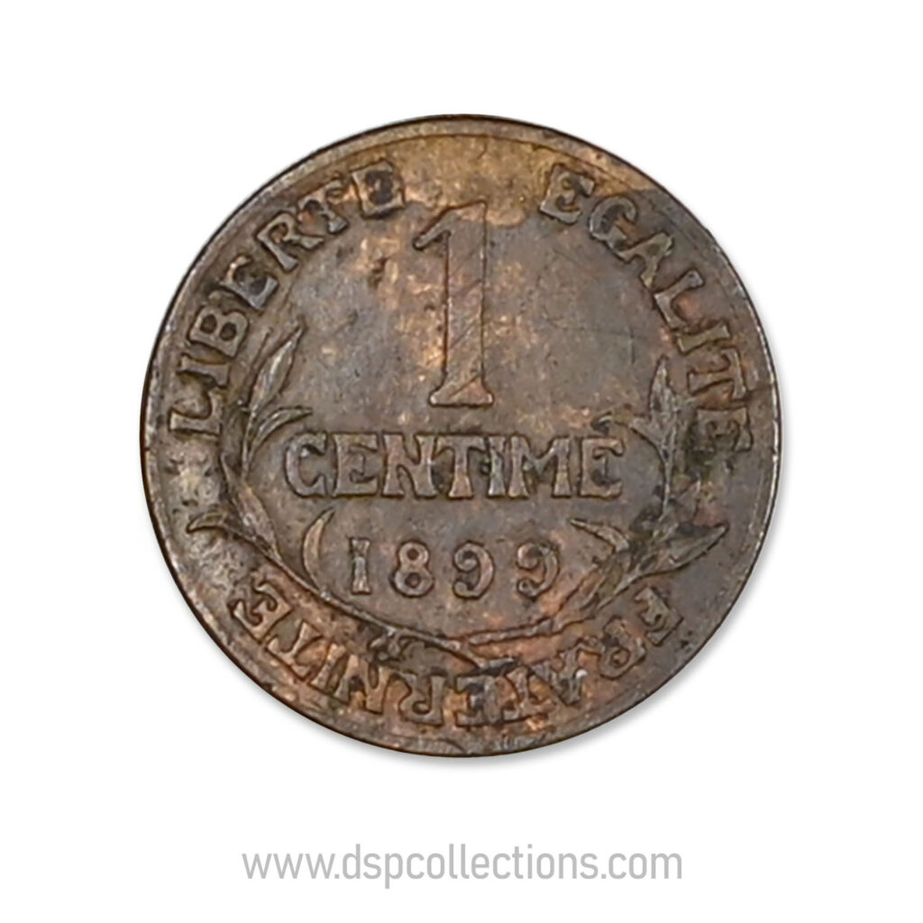 FRANCE, pièce de 1 Centime Daniel Dupuis 1899