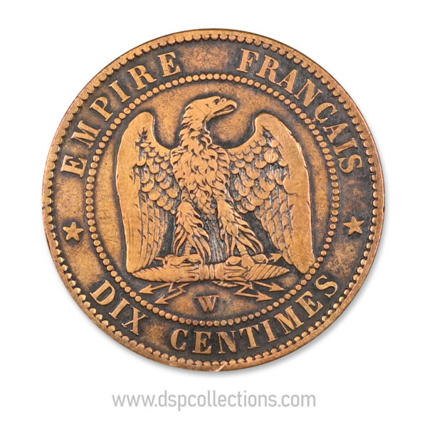 0008 10 centimes napoleon III