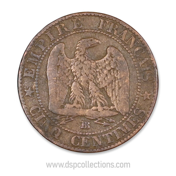 0008 5 centimes napoleon III