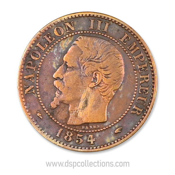 0009 2 centimes napoleon III