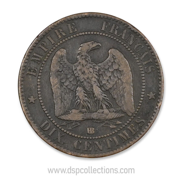 0012 10 centimes napoleon III