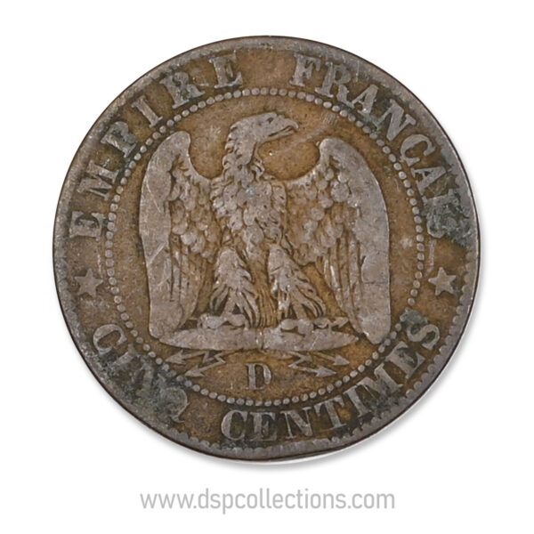 0012 5 centimes napoleon III