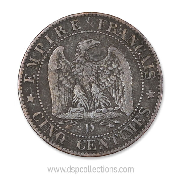 0014 5 centimes napoleon III