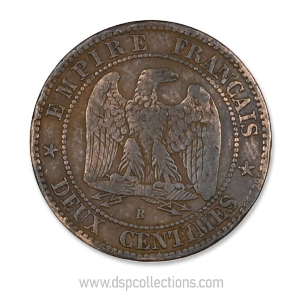 0016 2 centimes napoleon III