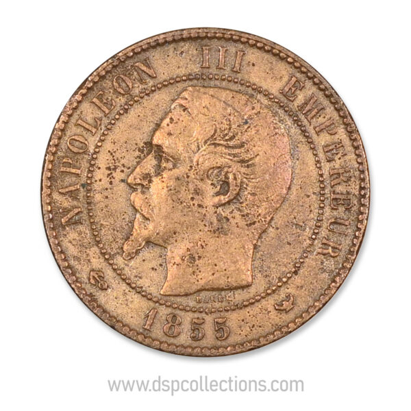 0017 10 centimes napoleon III