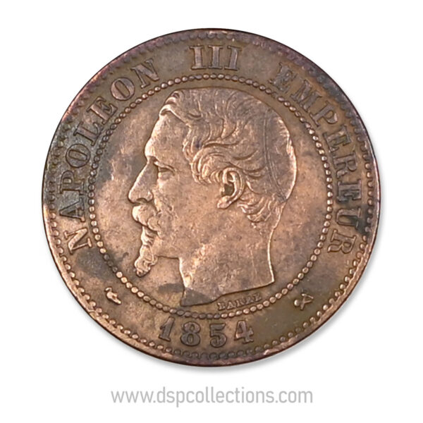 0017 2 centimes napoleon III