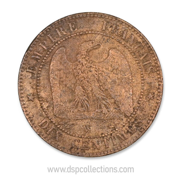 0018 10 centimes napoleon III