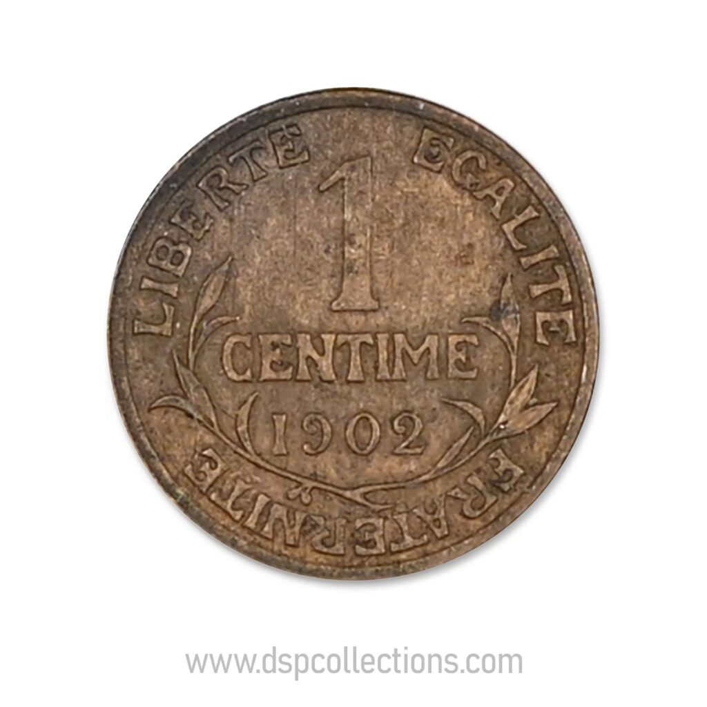 FRANCE, pièce de 1 Centime Daniel Dupuis 1902