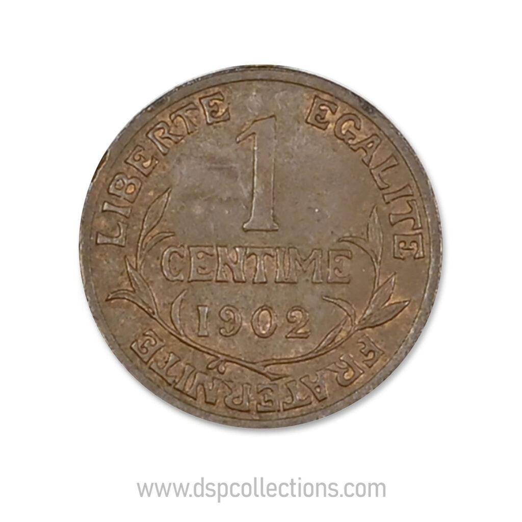 FRANCE, pièce de 1 Centime Daniel Dupuis 1902