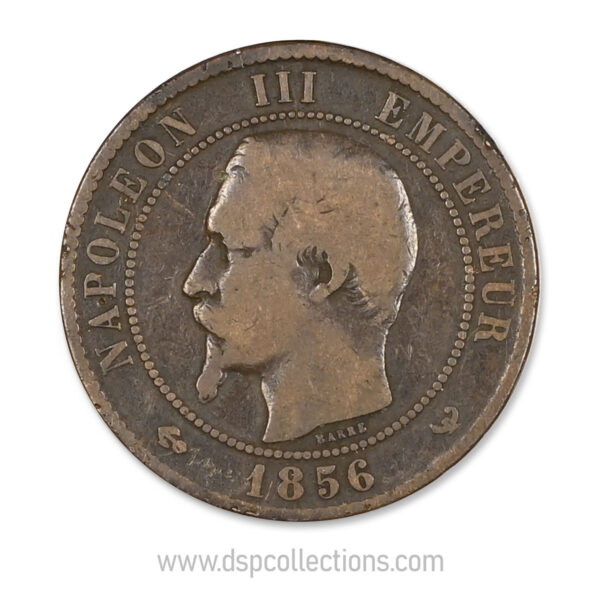 0023 10 centimes napoleon III