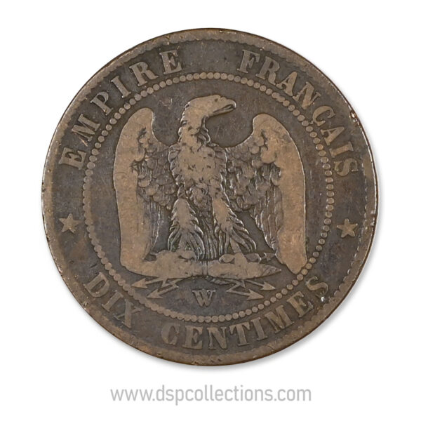 0024 10 centimes napoleon III