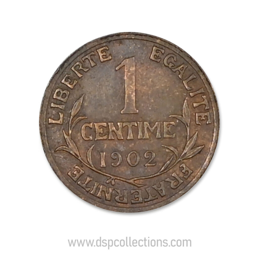 FRANCE, pièce de 1 Centime Daniel Dupuis 1902