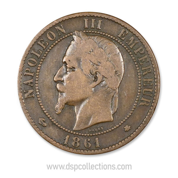 0027 10 centimes napoleon III