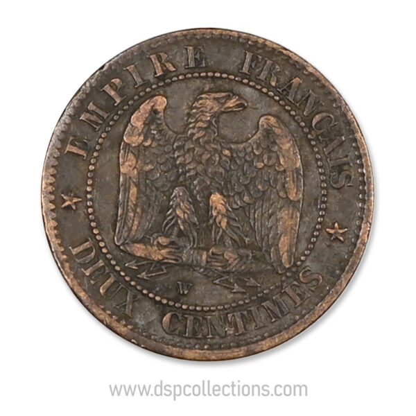 0028 2 centimes napoleon III