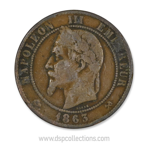 0033 10 centimes napoleon III