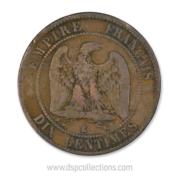 0034 10 centimes napoleon III
