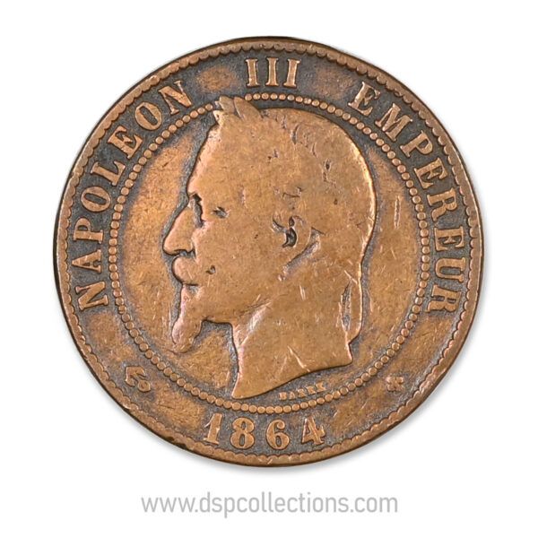 0035 10 centimes napoleon III