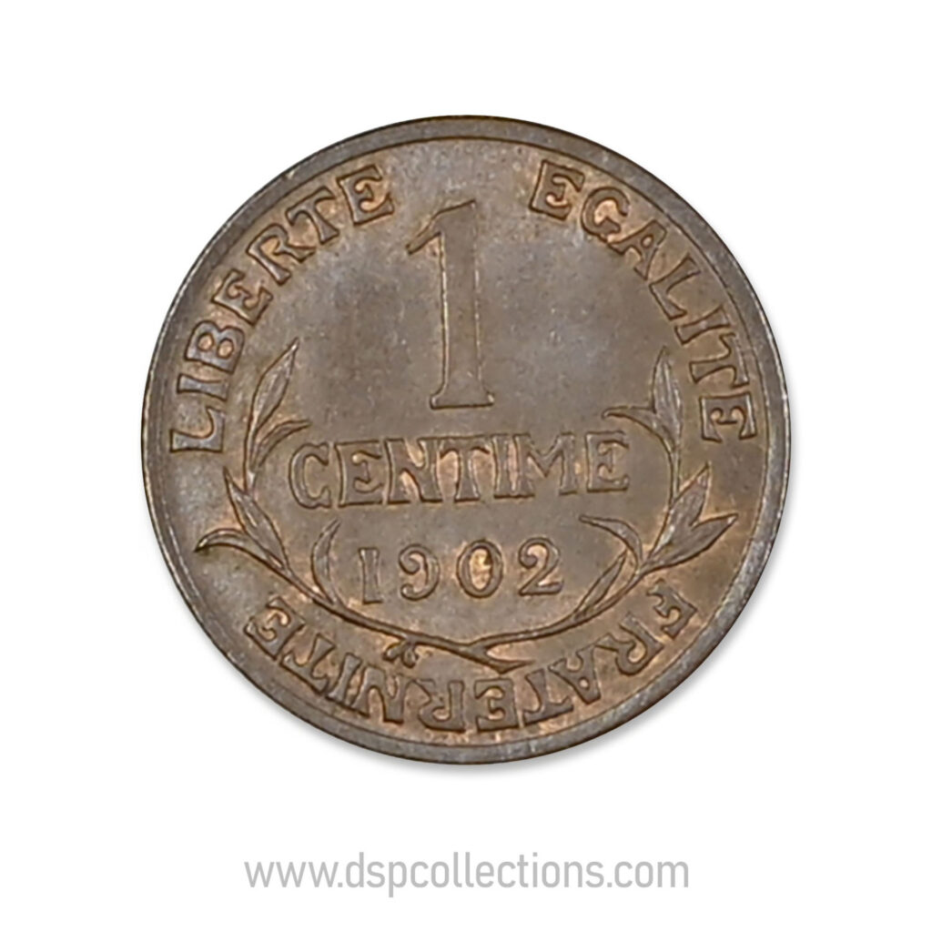 FRANCE, pièce de 1 Centime Daniel Dupuis 1902