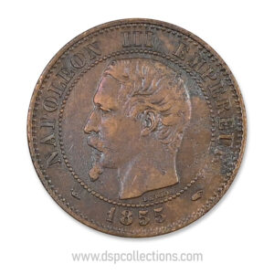 0045 2 centimes napoleon III