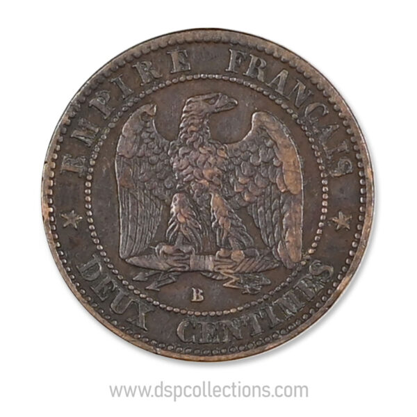 0050 2 centimes napoleon III