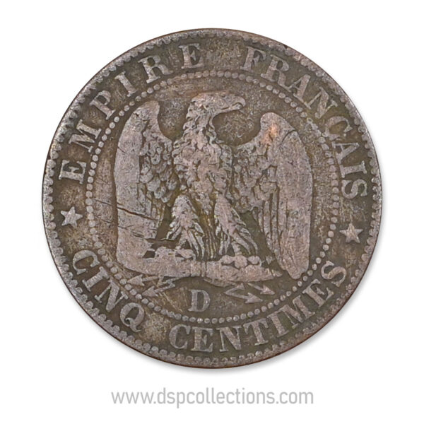 0050 5 centimes napoleon III