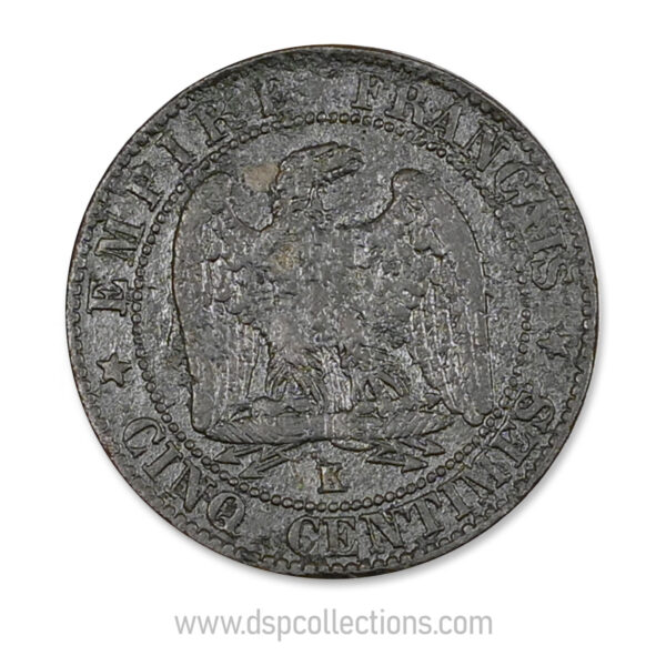 0052 5 centimes napoleon III