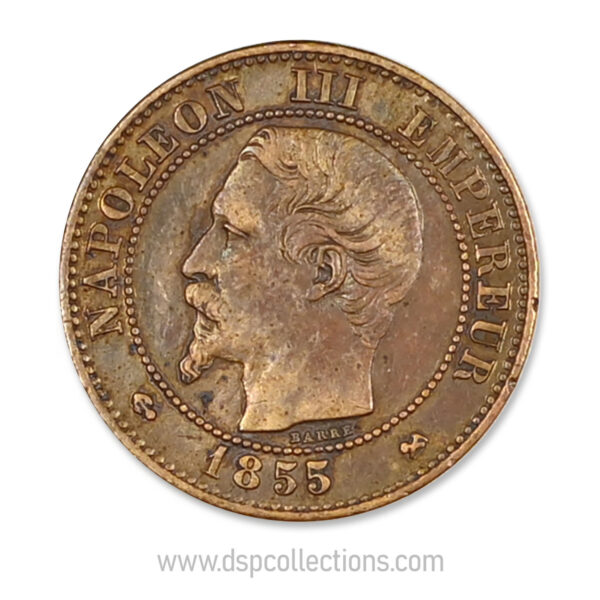 0055 2 centimes napoleon III