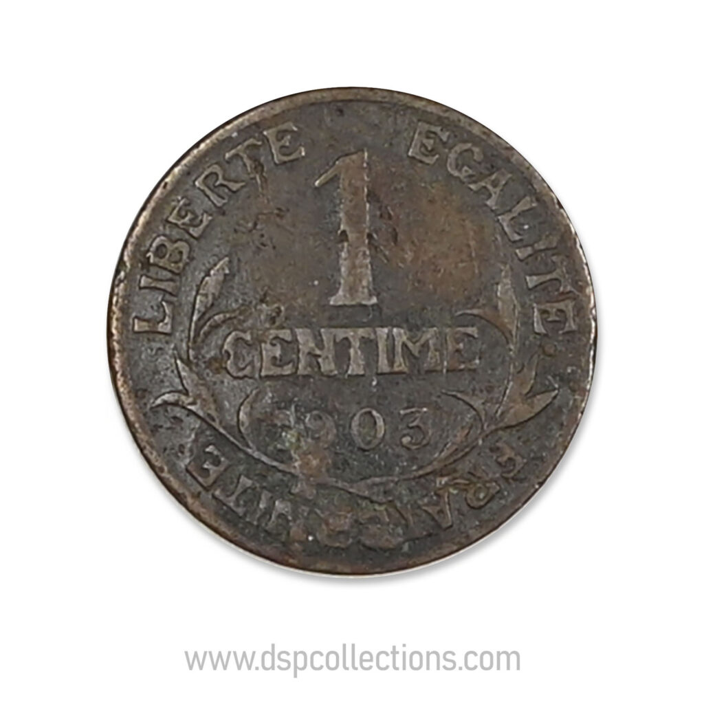 FRANCE, pièce de 1 Centime Daniel Dupuis 1903