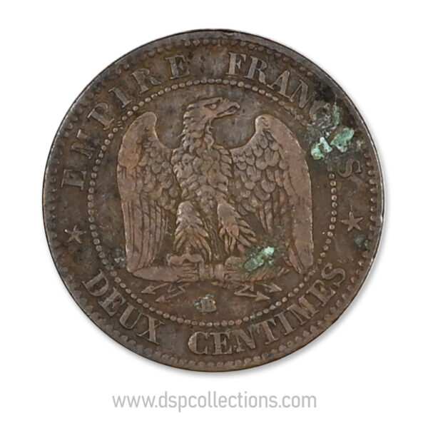 0058 2 centimes napoleon III