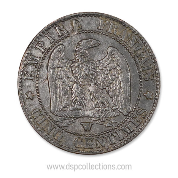 0058 5 centimes napoleon III