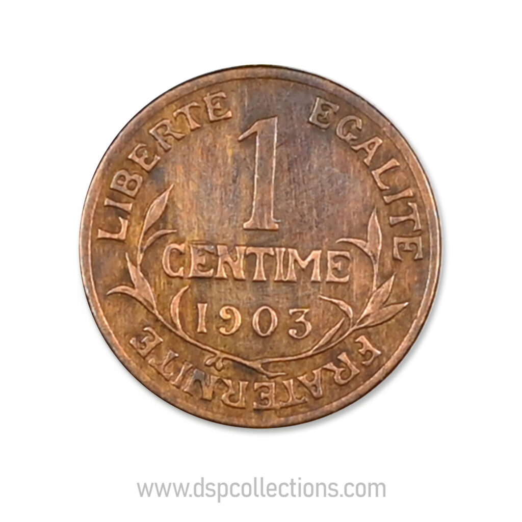 FRANCE, pièce de 1 Centime Daniel Dupuis 1903