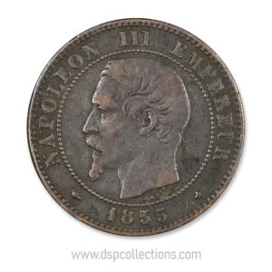 0059 2 centimes napoleon III