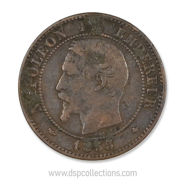 0061 2 centimes napoleon III