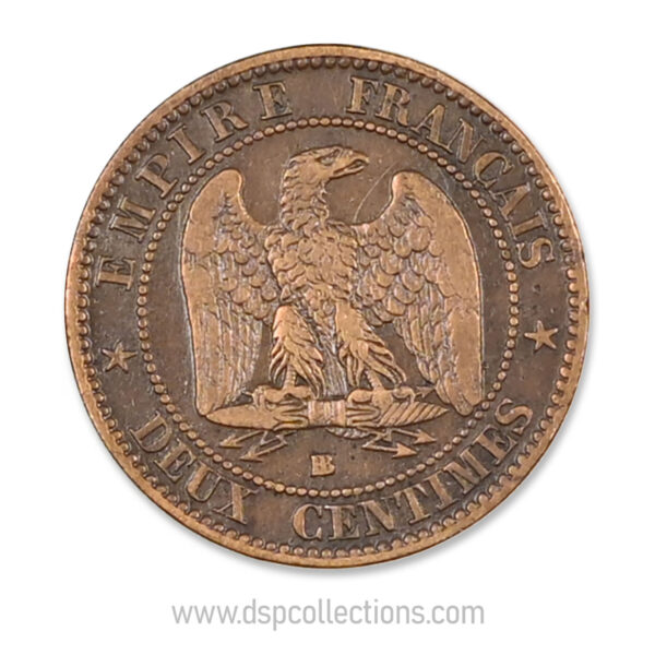 0068 2 centimes napoleon III