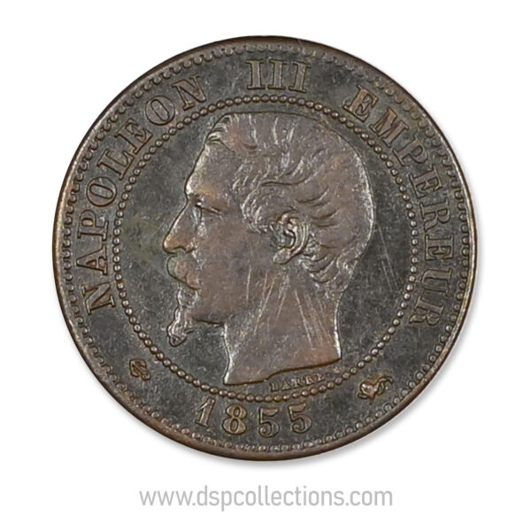 0069 2 centimes napoleon III