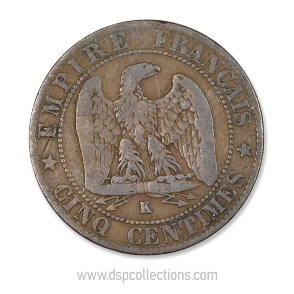 0070 5 centimes napoleon III